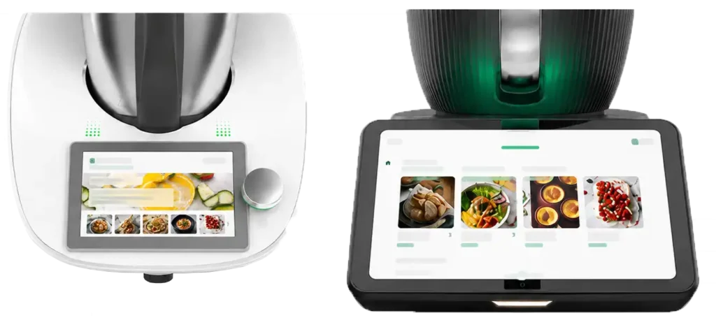 Thermomix TM7 має великий 10 дюймовий кольоровий екран